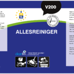 LABEL V200 voor P100 V-Mix (12 stuks in envelop)