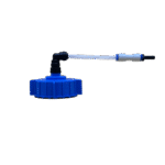 Connector dop Licht blauw voor venturi