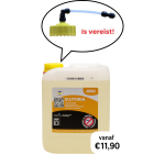 YA01/J050 – 5 Liter  Machinaal Vaatwasmiddel voor Hard Water (Niet-chloorhoudend) -SOLUTION AANSLUITING-