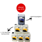 5X J050 detergen Machinaal + GRATIS C287 Spoelglans