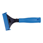 Handschraper blauw met RVS blad 100 mm